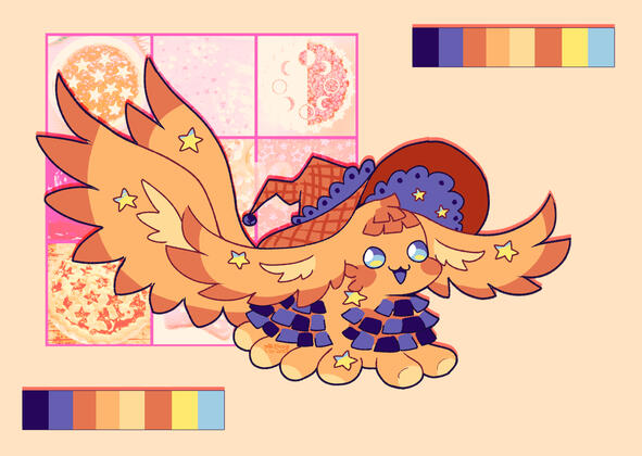 Starry Blueberry Pie | Pacapillar