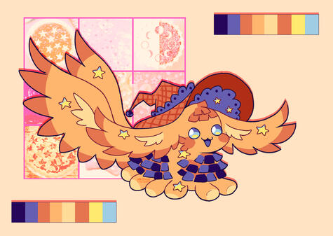 Starry Blueberry Pie | Pacapillar