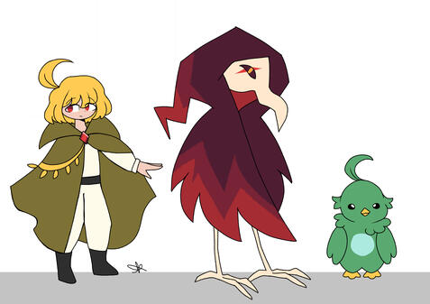 Bird-themed